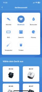 Beurer BM 85 Oberarm-Blutdruckmessgerät App Einrichtung 2