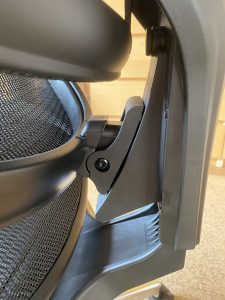 SIHOO Doro C300 Bürostuhl Detail Führung Lordosenstütze