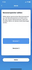 Beurer BM 85 Oberarm-Blutdruckmessgerät App Einrichtung 5