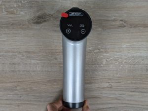 Aerlang EM-8 Massagepistole von hinten