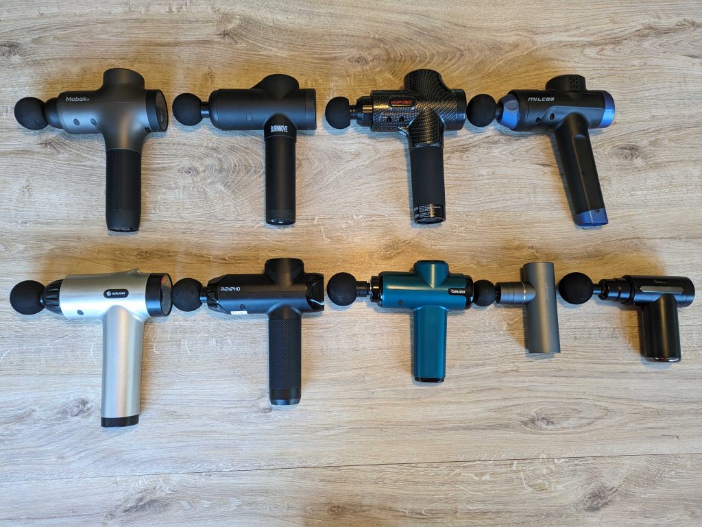 Alle Massagepistolen im Test