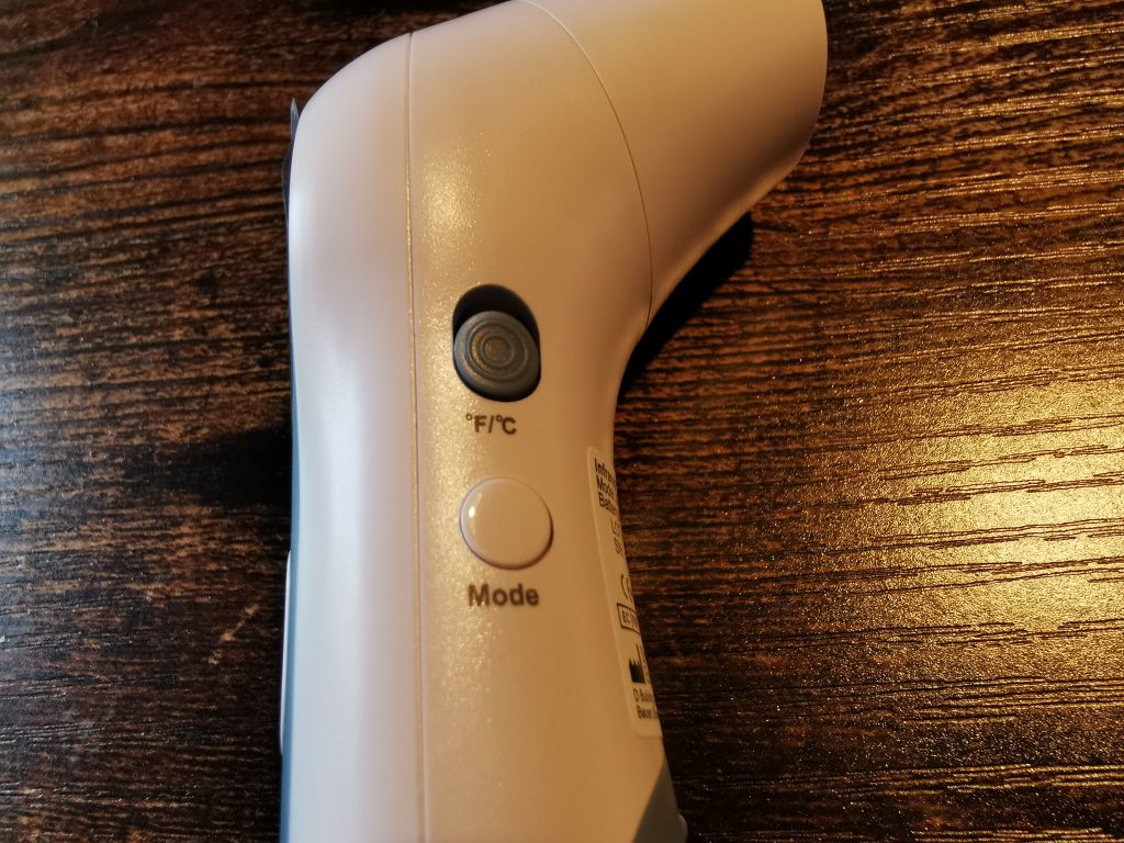 BÉABA Thermospeed Ohrthermometer Bedienelemente 1
