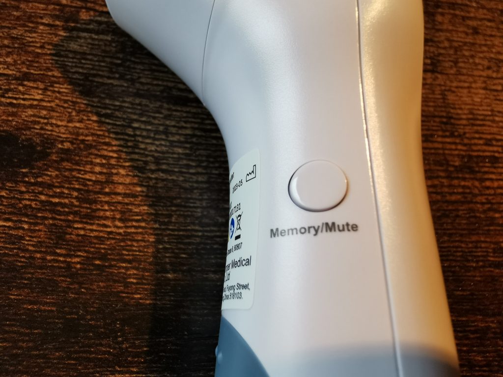 BÉABA Thermospeed Ohrthermometer Bedienelemente 2