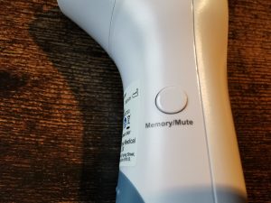 BÉABA Thermospeed Ohrthermometer Bedienelemente 2