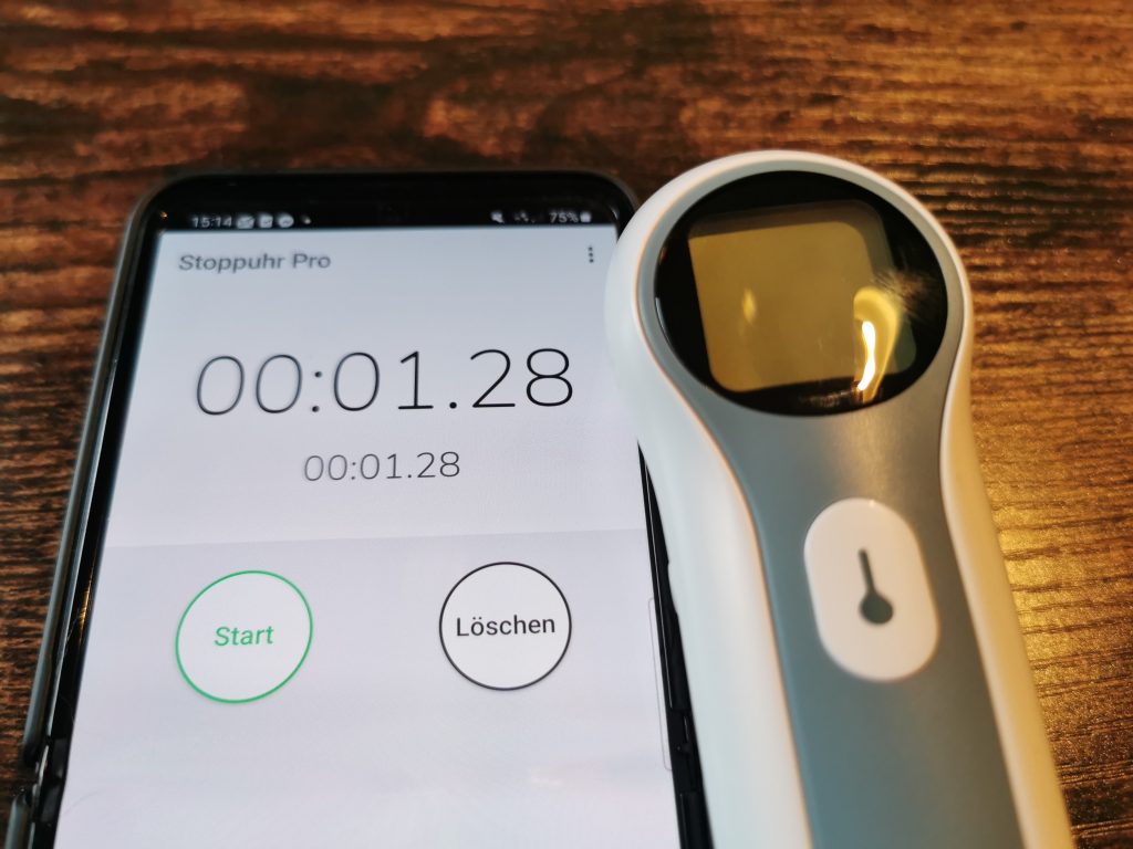 BÉABA Thermospeed Ohrthermometer Messdauer