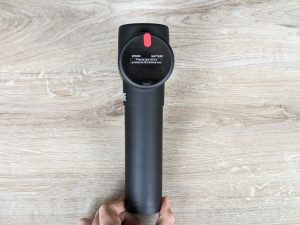 BURNNOVE XH-12V Massagepistole von hinten