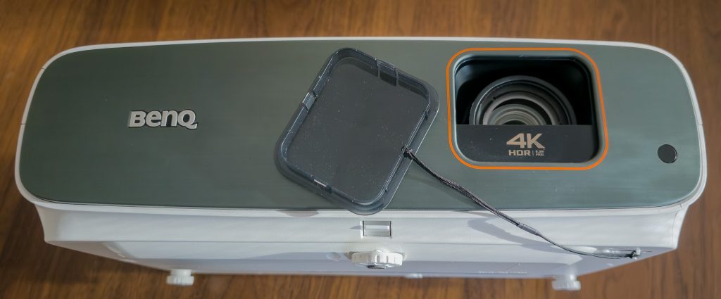 BenQ TK860i Beamer Ansicht von obe