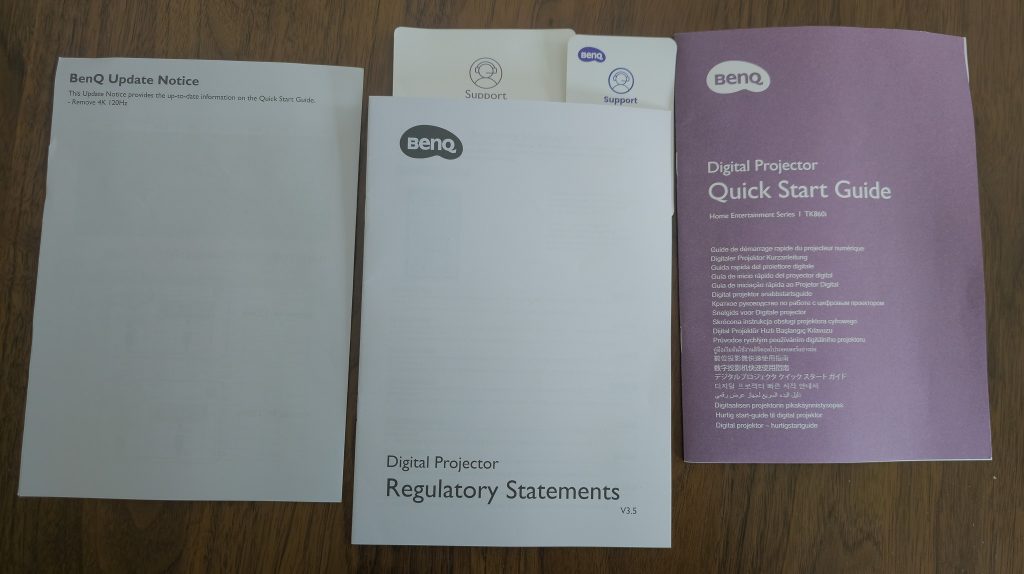 BenQ TK860i Beamer Bedienungsanleitung