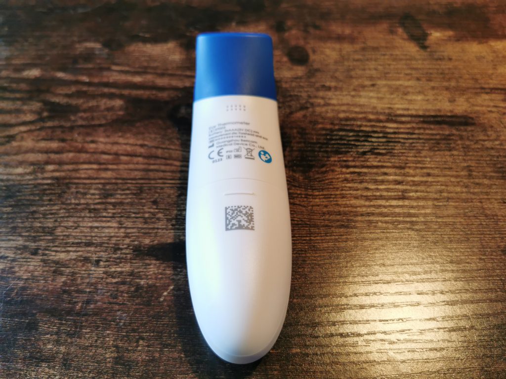Berrcom ET003 Ohrthermometer Batteriefach geschlossen