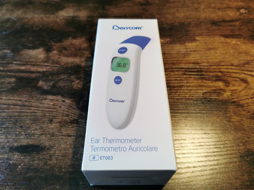 Berrcom ET003 Ohrthermometer Verpackung vorn