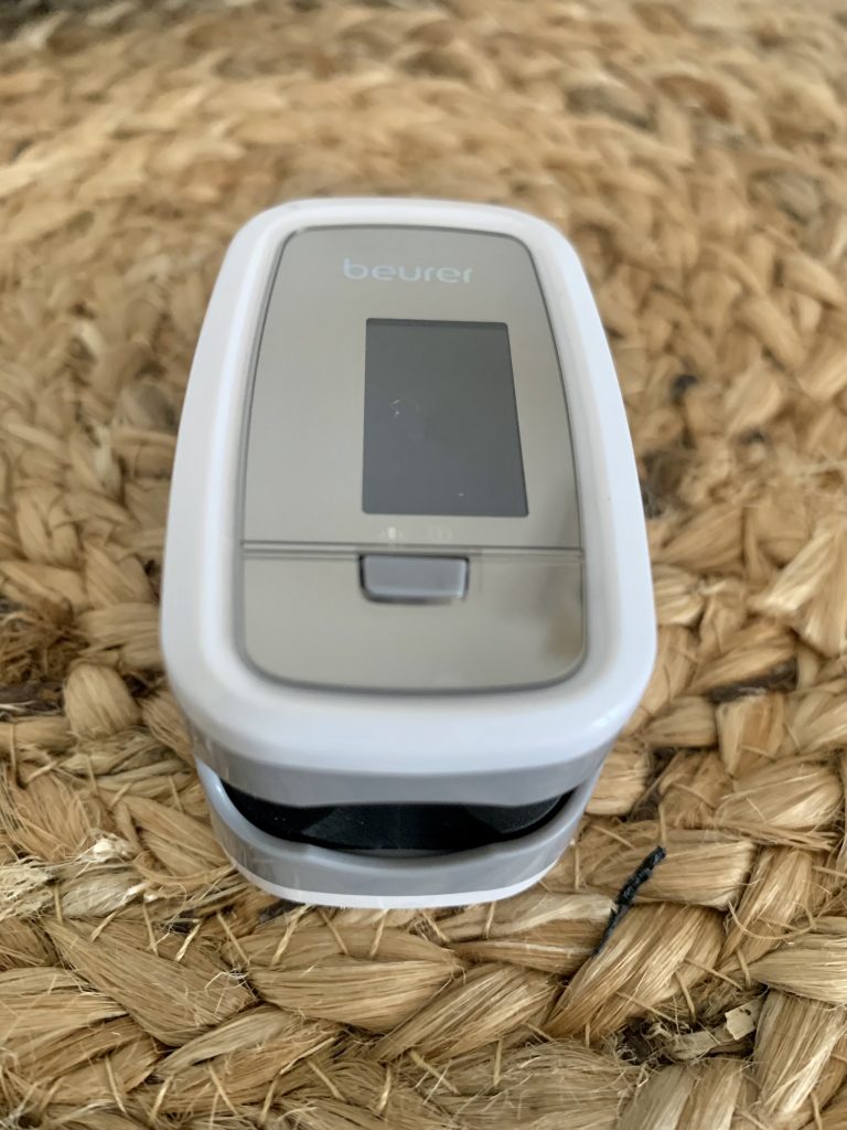 Beurer PO 30 Pulsoximeter von oben