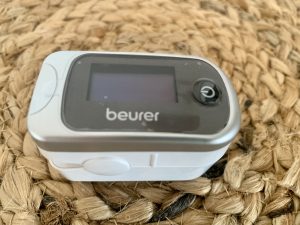 Beurer PO 40 Pulsoximeter von oben