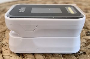 Braun Healthcare Pulsoximeter 1 von der Seite