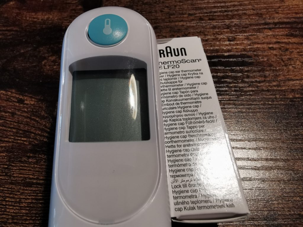 Braun ThermoScan 6 Ohrthermometer Display ausgeschaltet