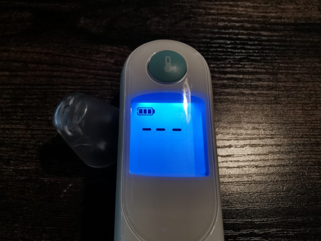 Braun ThermoScan 6 Ohrthermometer Display beleuchtet