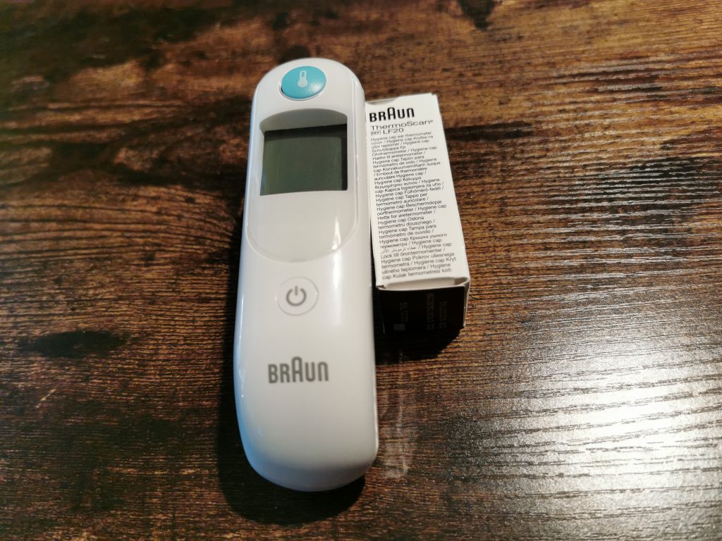 Braun ThermoScan 6 Ohrthermometer von vorn