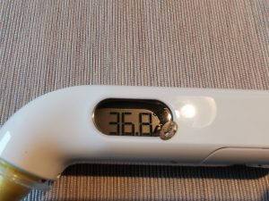 Braun ThermosScan 3 Ohrthermometer Display