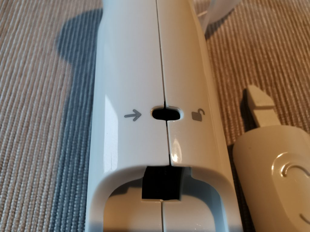 Braun ThermosScan 3 Ohrthermometer Kindersicherung Batteriefach