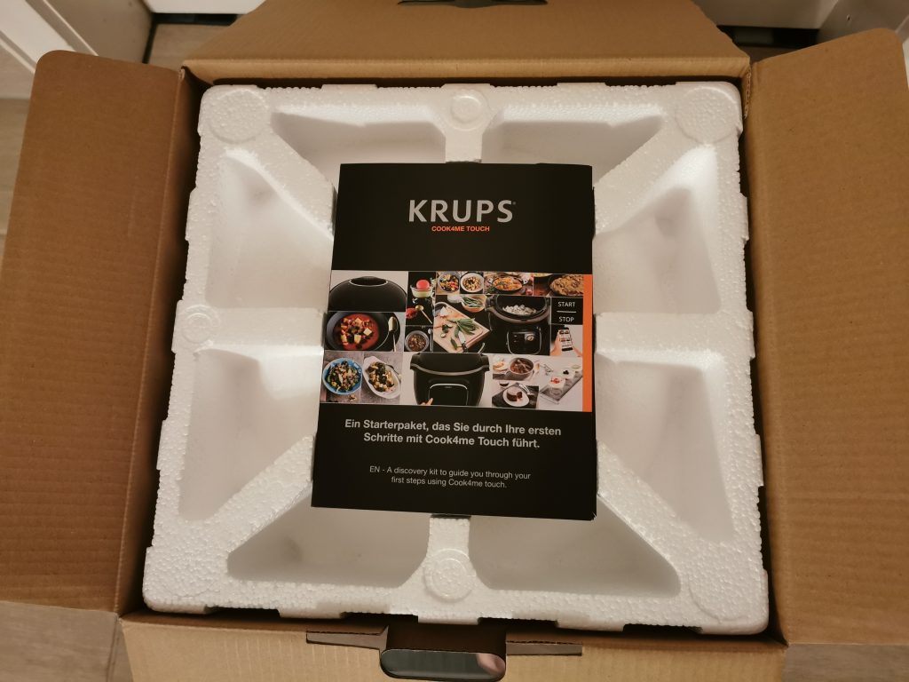 Cook4me Touch WiFi Verpackung geöffnet