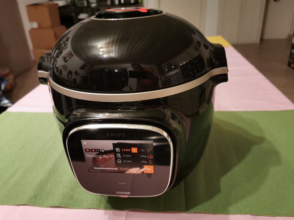 Cook4me Touch WiFi ausgepackt