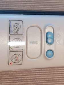 Grundig 20021 Ohrthermometer Bedienelemente