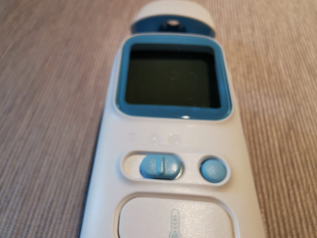 rmometer Display ausgeschaltet