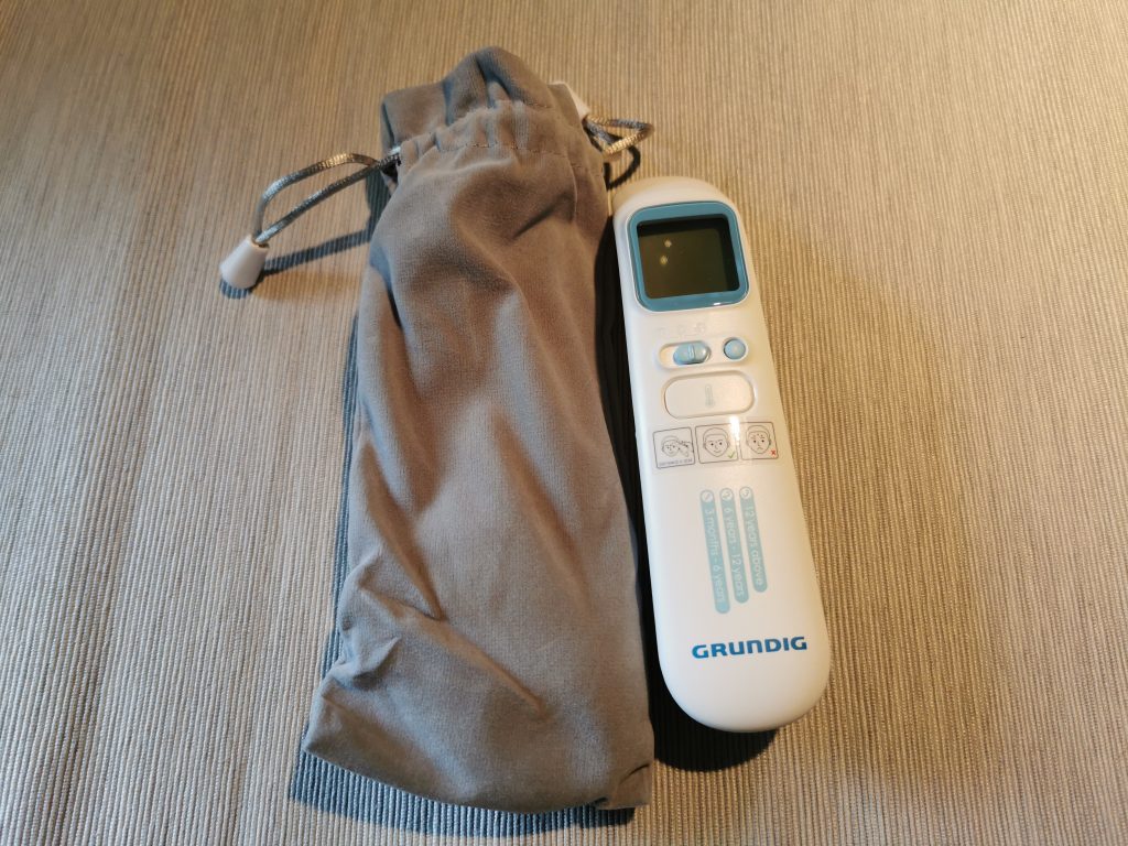 Grundig 20021 Ohrthermometer mit Aufbewahrungssack