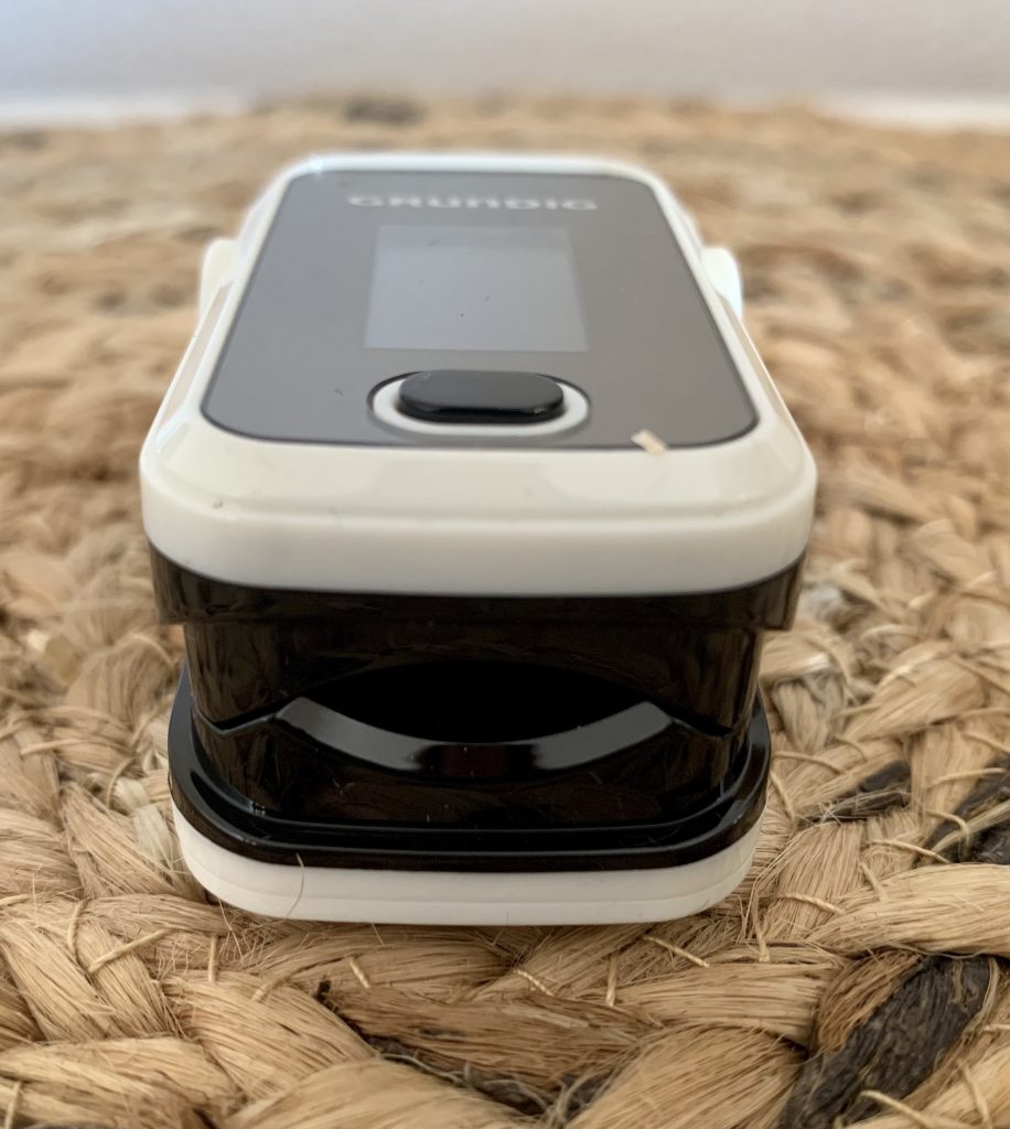 Grundig 20040 Pulsoximeter von hinten