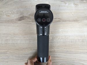 HOPOSO Massagepistole von hinten