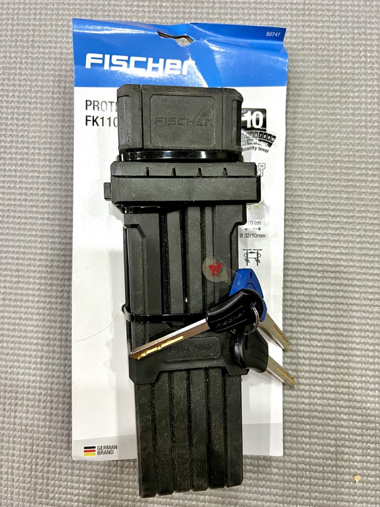 FISCHER Protec Plus FK 110 Faltschloss mit Verpackung