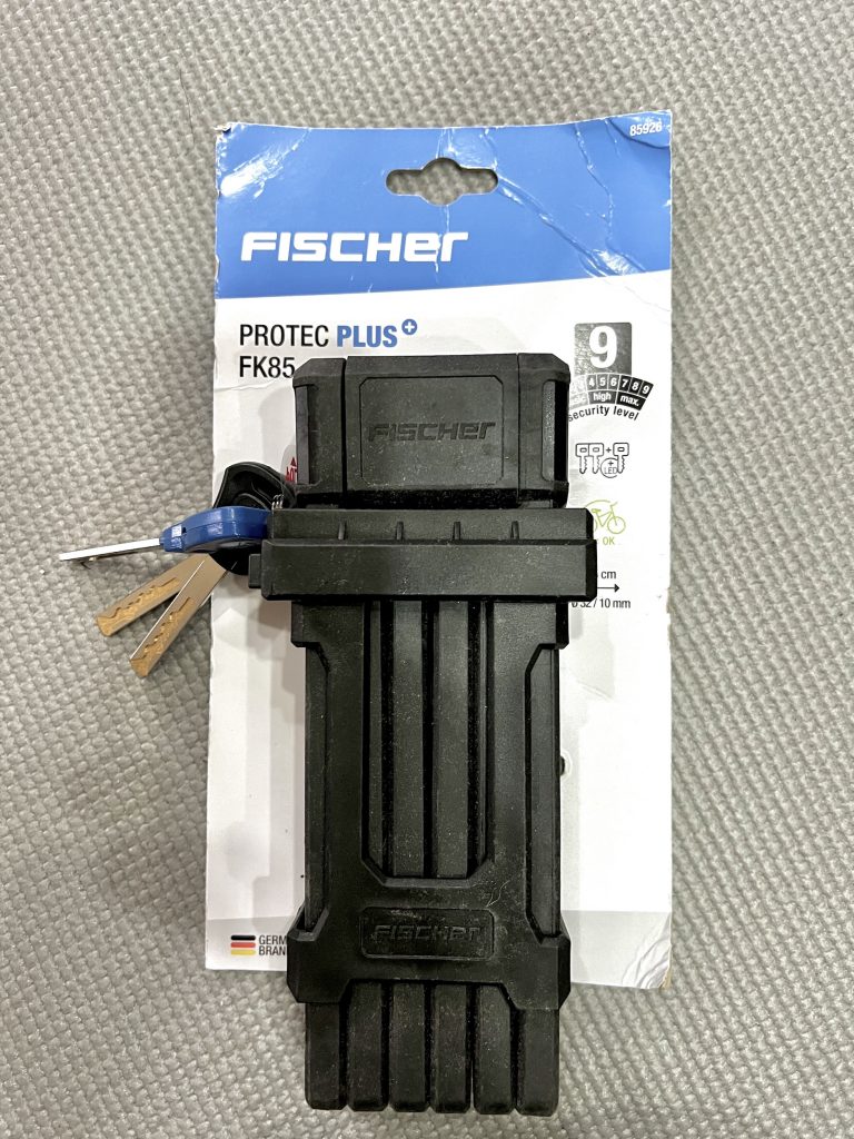 FISCHER Protec Plus FK 85 Faltschloss mit Verpackung