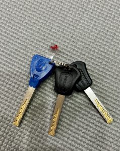 FISCHER Protec Plus FK 85 Faltschloss Schlüssel