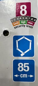 FISCHER Safety 85852 Faltschloss Informationen