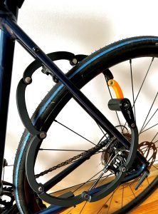 Toptrek Faltschloss am Fahrrad