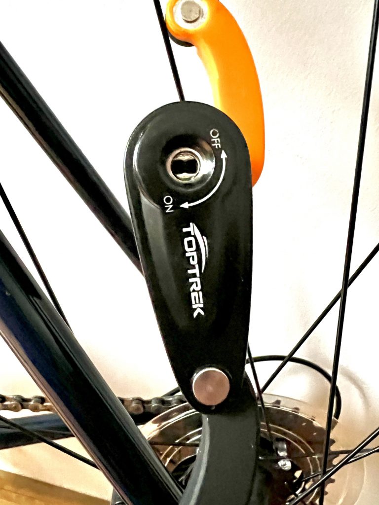 Toptrek Faltschloss am Fahrrad