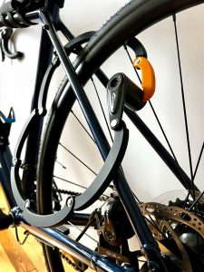 Toptrek Faltschloss am Fahrrad