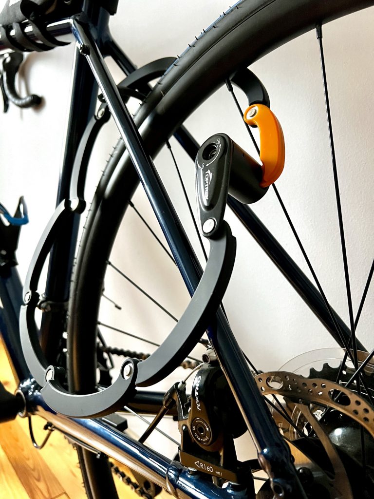 Toptrek Faltschloss am Fahrrad