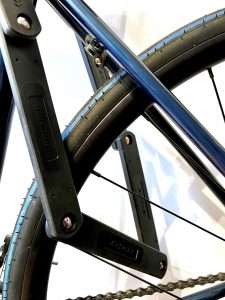 FISCHER Protec Plus FK 110 Faltschloss am Fahrrad