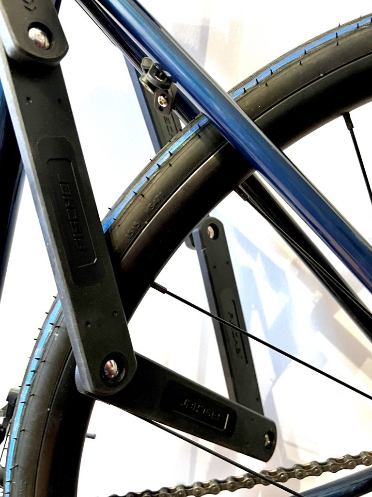FISCHER Protec Plus FK 110 Faltschloss am Fahrrad