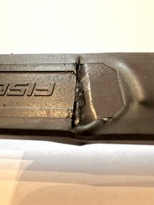 FISCHER Protec Plus FK 110 Faltschloss nach dem Bolzenschneider-Test