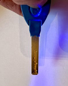 FISCHER Protec Plus FK 85 Faltschloss LED-Schlüssel