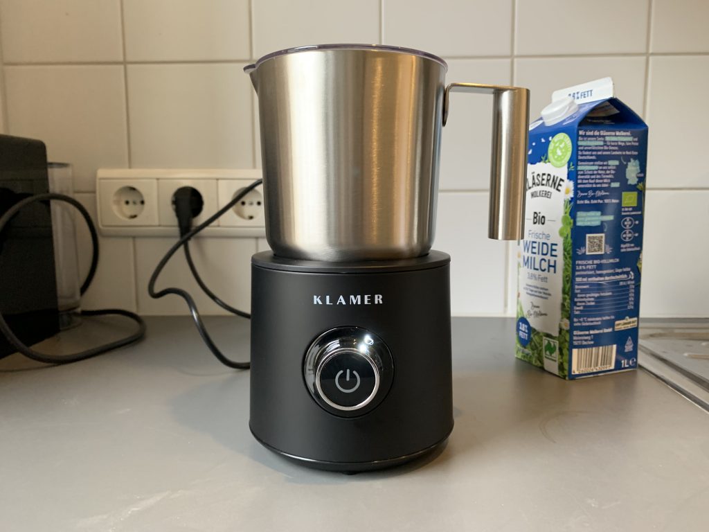 Klamer Milchaufschäumer LED-Taste 2