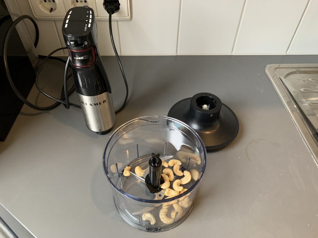 Klamer-Stabmixer Inhalt Cashew