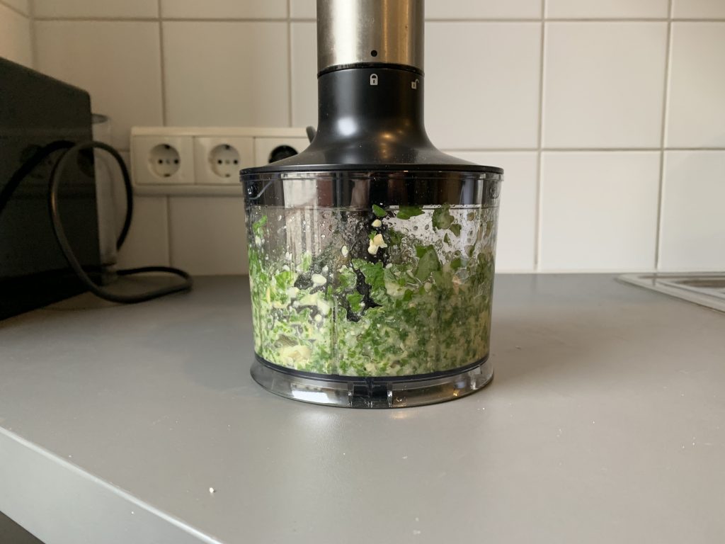 Klamer-Stabmixer Inhalt nah