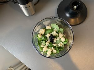 Klamer-Stabmixer Inhalt oben