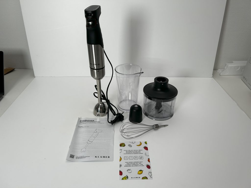 Klamer-Stabmixer unboxing3
