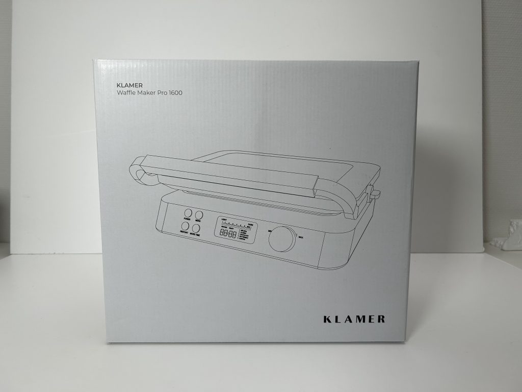 Klamer Waffeleisen Unboxing 1