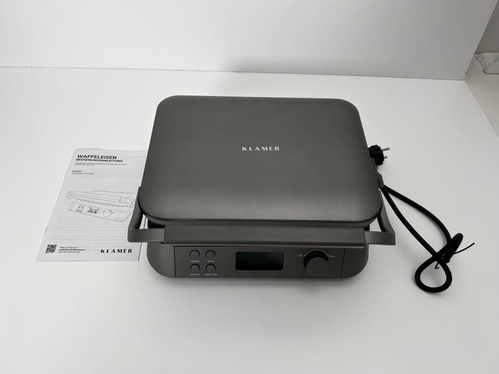Klamer Waffeleisen Unboxing 4