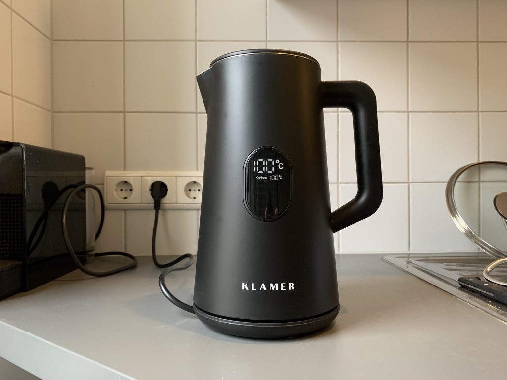 Klamer Wasserkocher 100 Grad