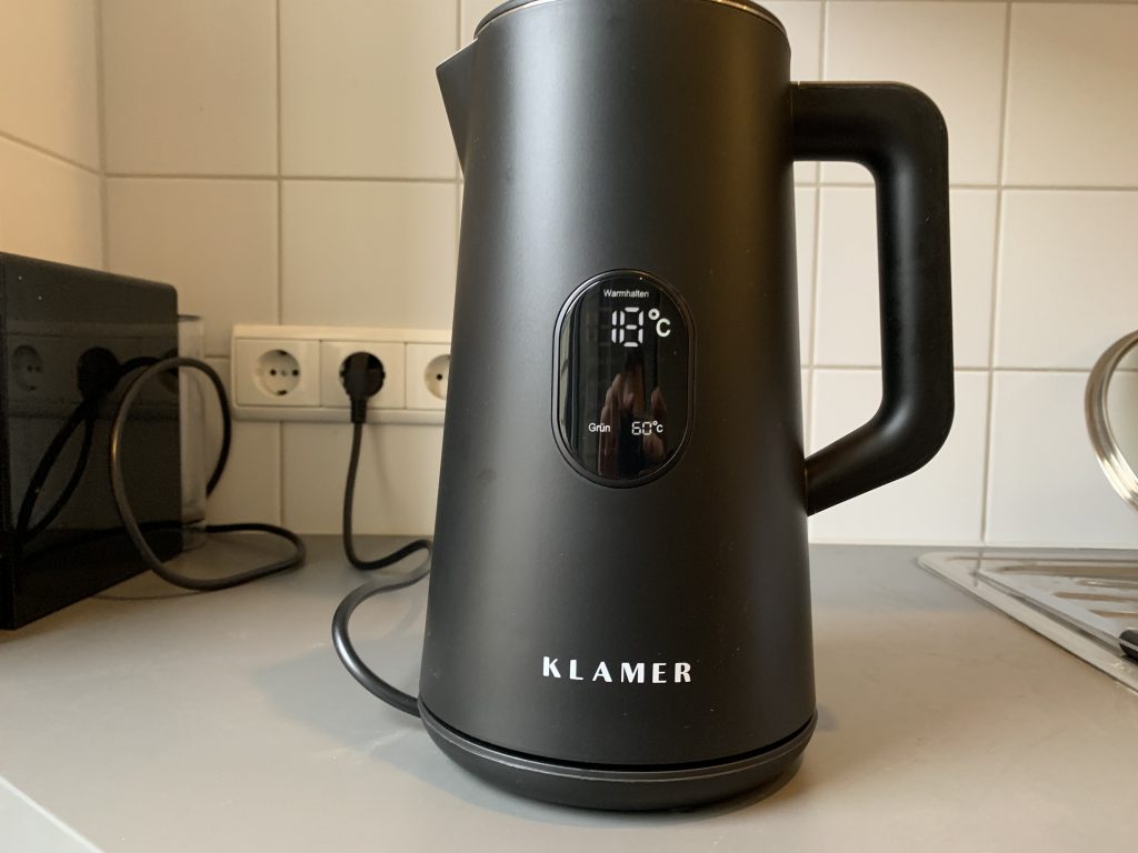Klamer Wasserkocher grün
